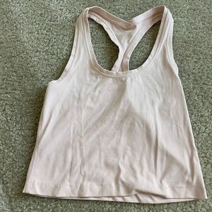 Lululemon align tank size 4 light pink cropped